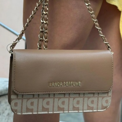BOLSA CROSSBODY COM ENFEITE LANCA