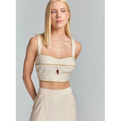 Top Linho Regular com Lastex Sommer