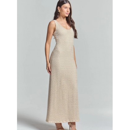 VESTIDO LONGO SOMMER TEXTURIZADO