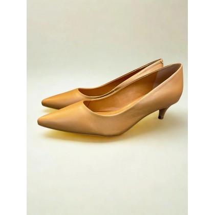 SCARPIN QUINTA VALENTINA EM COURO LISO